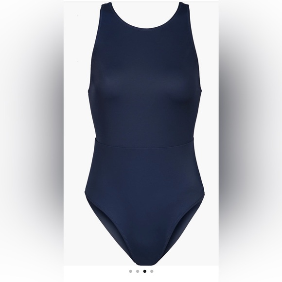 Lively x Madewell the Highneck One Piece Swimsuit - Picture 3 of 7